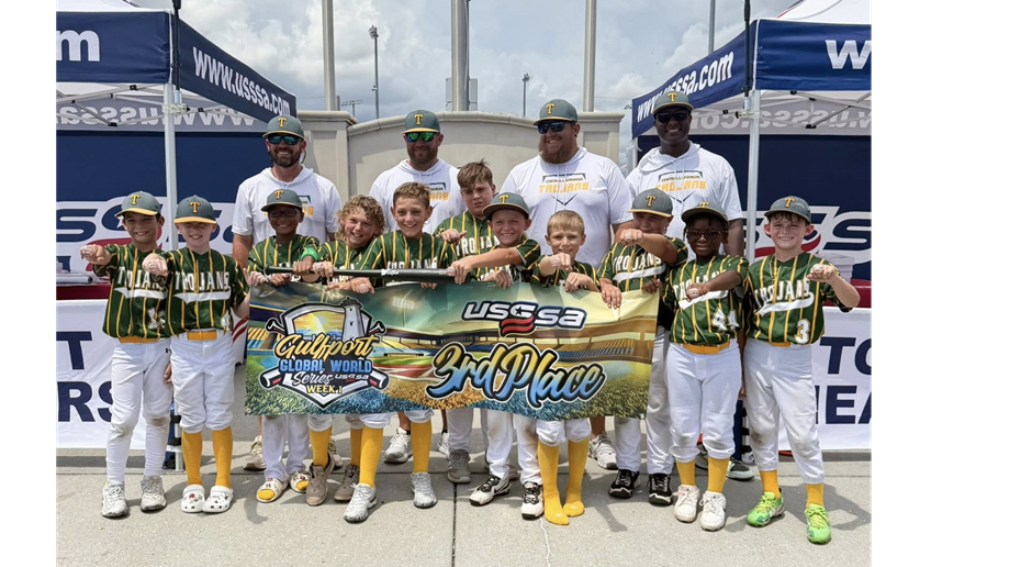 9U Baseball USSA Gulfport Global World Series 3rd Place